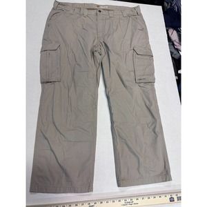 Carhartt G-Force Relaxed Fit Coyote Brown Cargo Khaki Work Pants Mens 44/30 NICE
